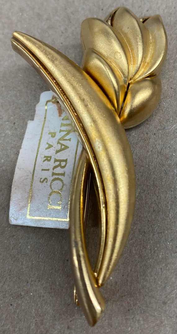 nina ricci ヴィンテージ ブローチ 希少！NINA RICCI タグ付