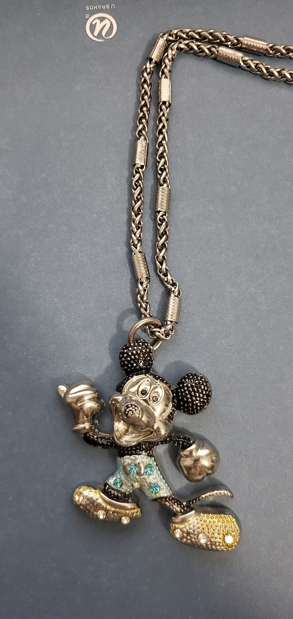 Mickey Mouse Medallion and Chain