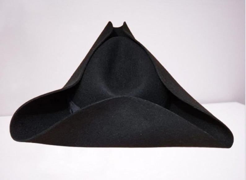The Tricorne Bicorn 18th Century Army Military Tricorn Hat 100 - Etsy