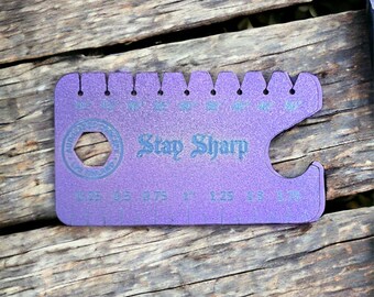 ACN001: Audacious Concept Dog Tag 3.0 Knife Anglefinder - Purple