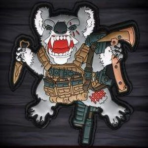 Halfbreed Blades Drop Bear Morale Patch