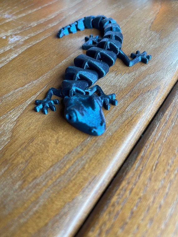 3D Printed Articulating Lizard Etsy