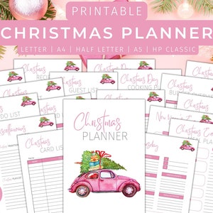 Christmas Planner Printable: Holiday Organizer (Digital Download)