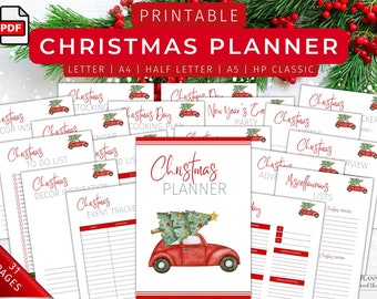 Christmas Planner Printable: Holiday Organizer (Digital Download)