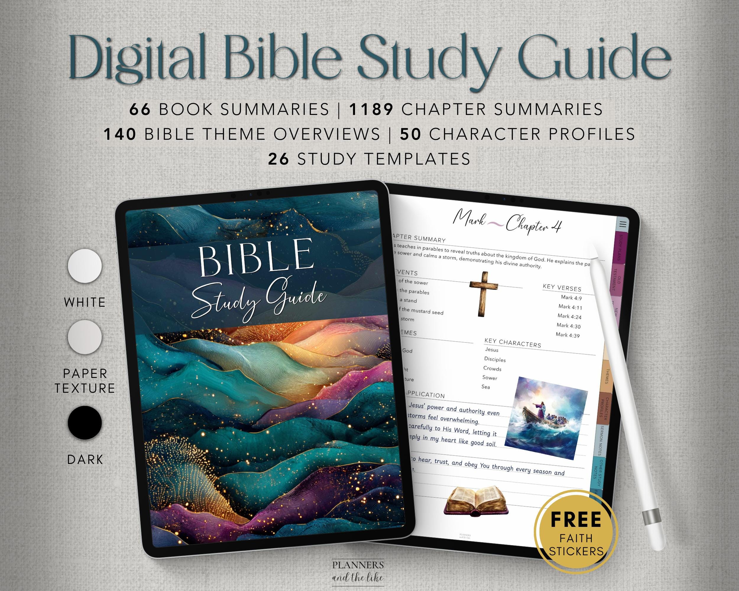 Digital Bible Chapter Summaries, Book Summaries, Theme Overview and ...