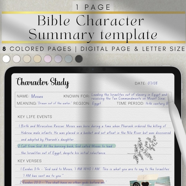 Bible Characters - Etsy