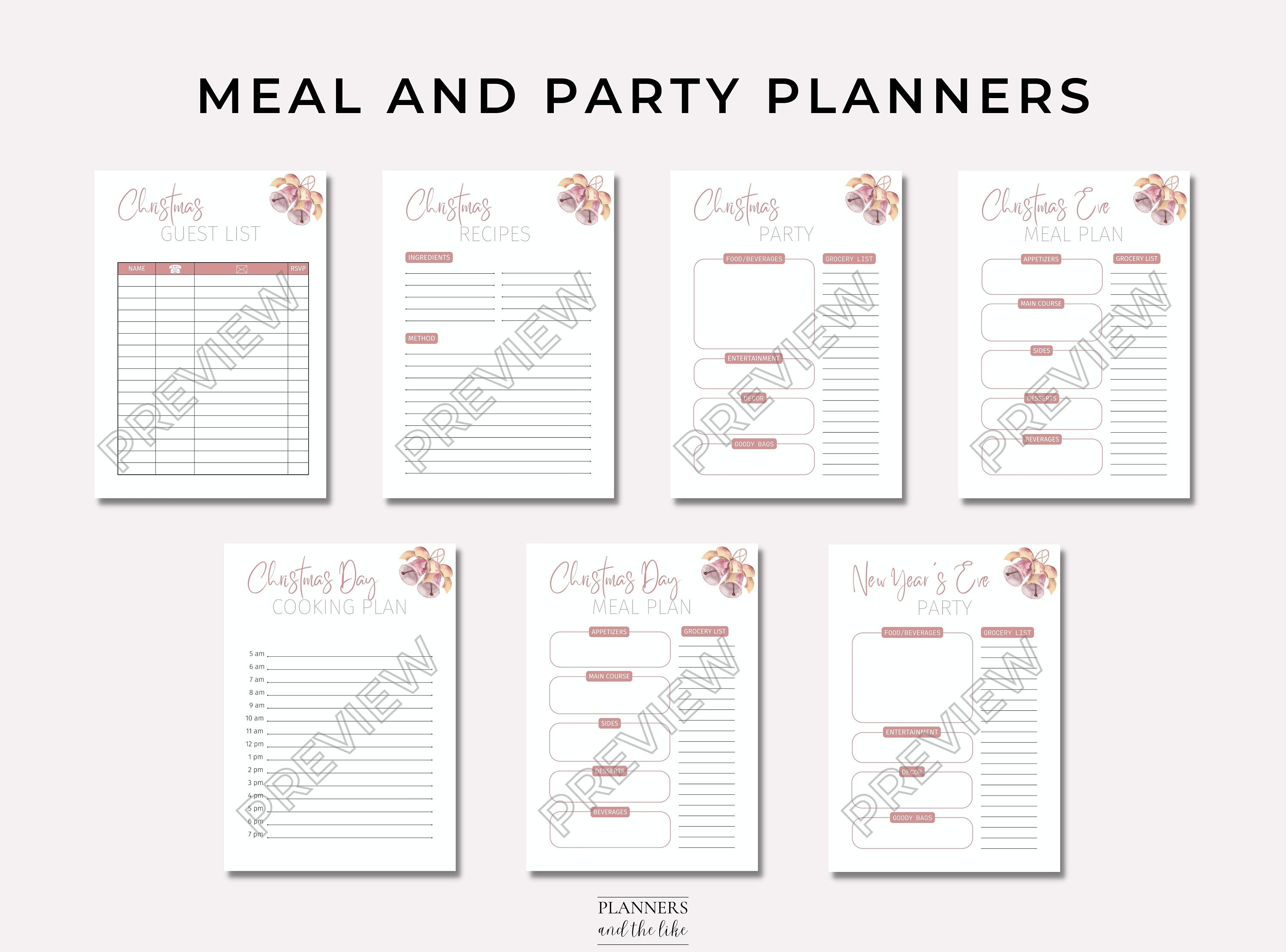 Christmas Planner Printable, Holiday Planner Printable, Christmas to Do
