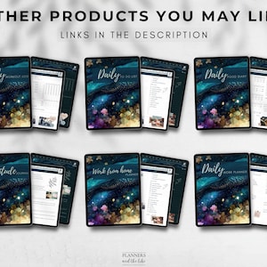 Digital Daily Work Planner: Goodnotes, Samsung Notes, Google Calendar (PDF) image 9