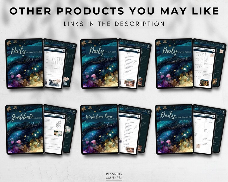 Digital Daily Work Planner: Goodnotes, Samsung Notes, Google Calendar (PDF) image 9