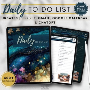 Digital Daily To-Do List: Goodnotes & Samsung Notes (Digital Download)