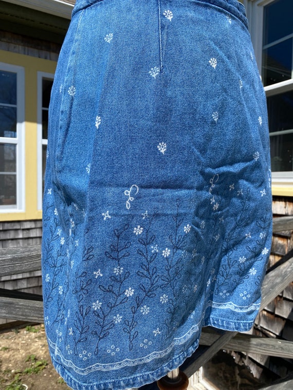 Denim Skort - image 2