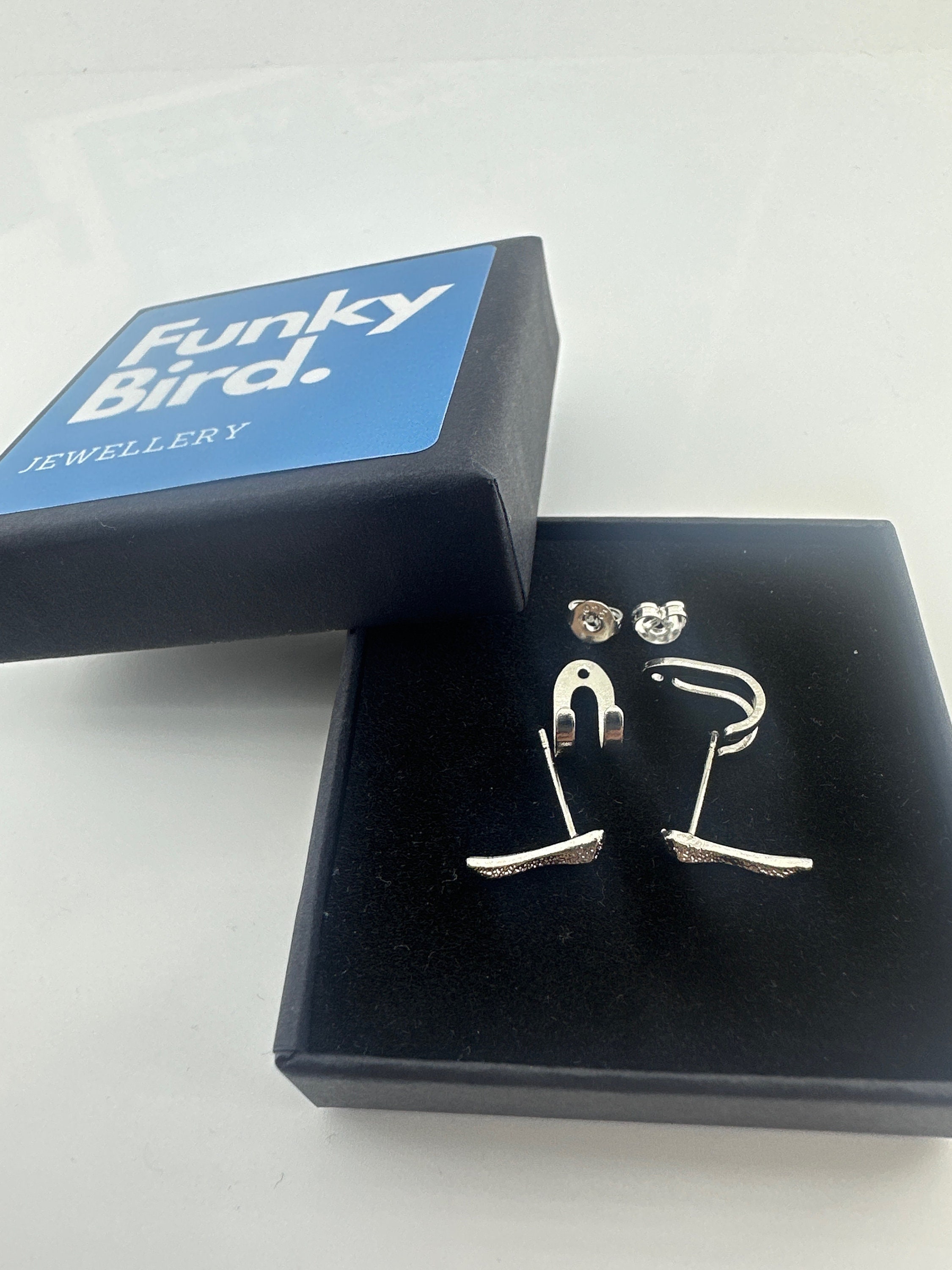 Womens Stud Earrings - Silver Stud Earrings, Women
