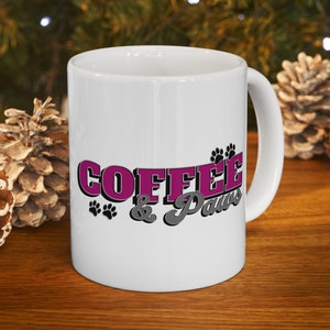 Coffee and Dog lover Mug Gift for Pet Owners, Coffee Mug for Dog/Cat Lovers, Dog or Cat Mom Mother&#39;s Day Gift, Dog Owner Birthday Gift