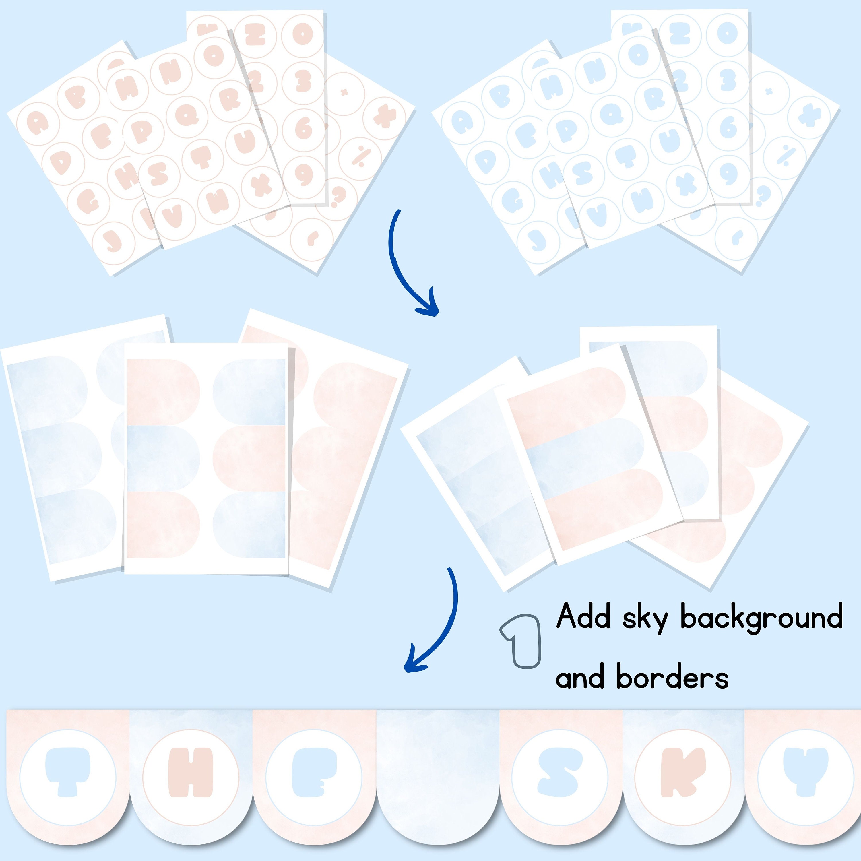 Inspirational Bulletin Board for Classroom, Bulletin Board Kit for ...