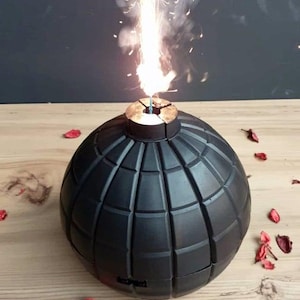 Bomb design gift box ,Personalized Gift Box , Exploding Grenade Gift Box  Grenade Design for Special Days Celebration...