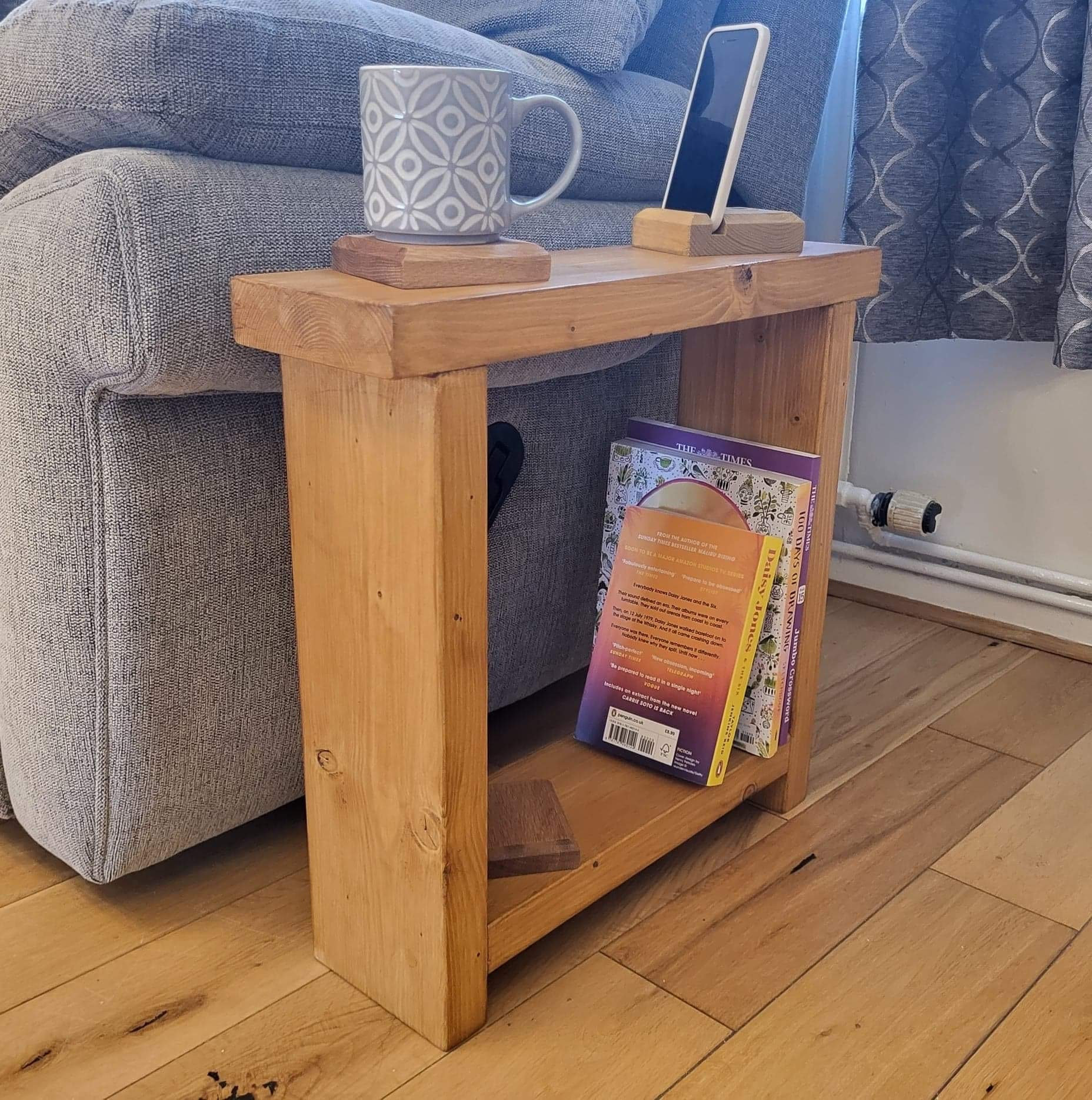 Narrow Sofa End Table Etsy UK
