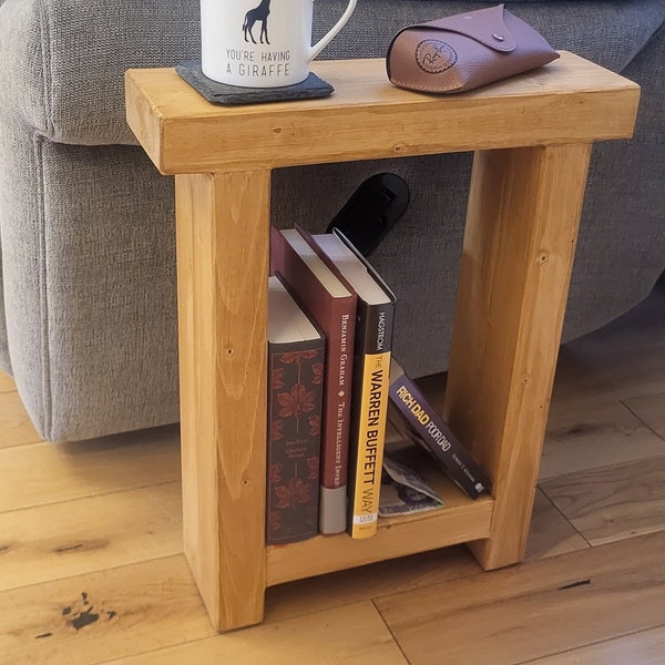 Narrow End Table Etsy UK