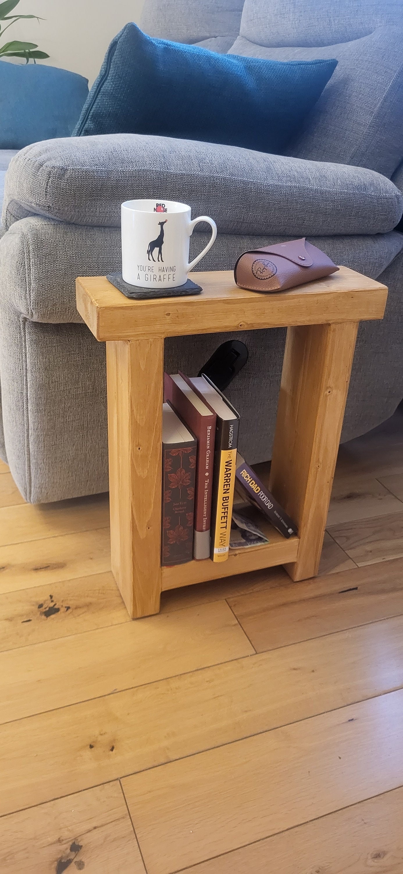 Narrow Sofa End Table Etsy UK