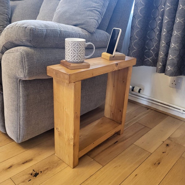 Narrow End Table Etsy UK