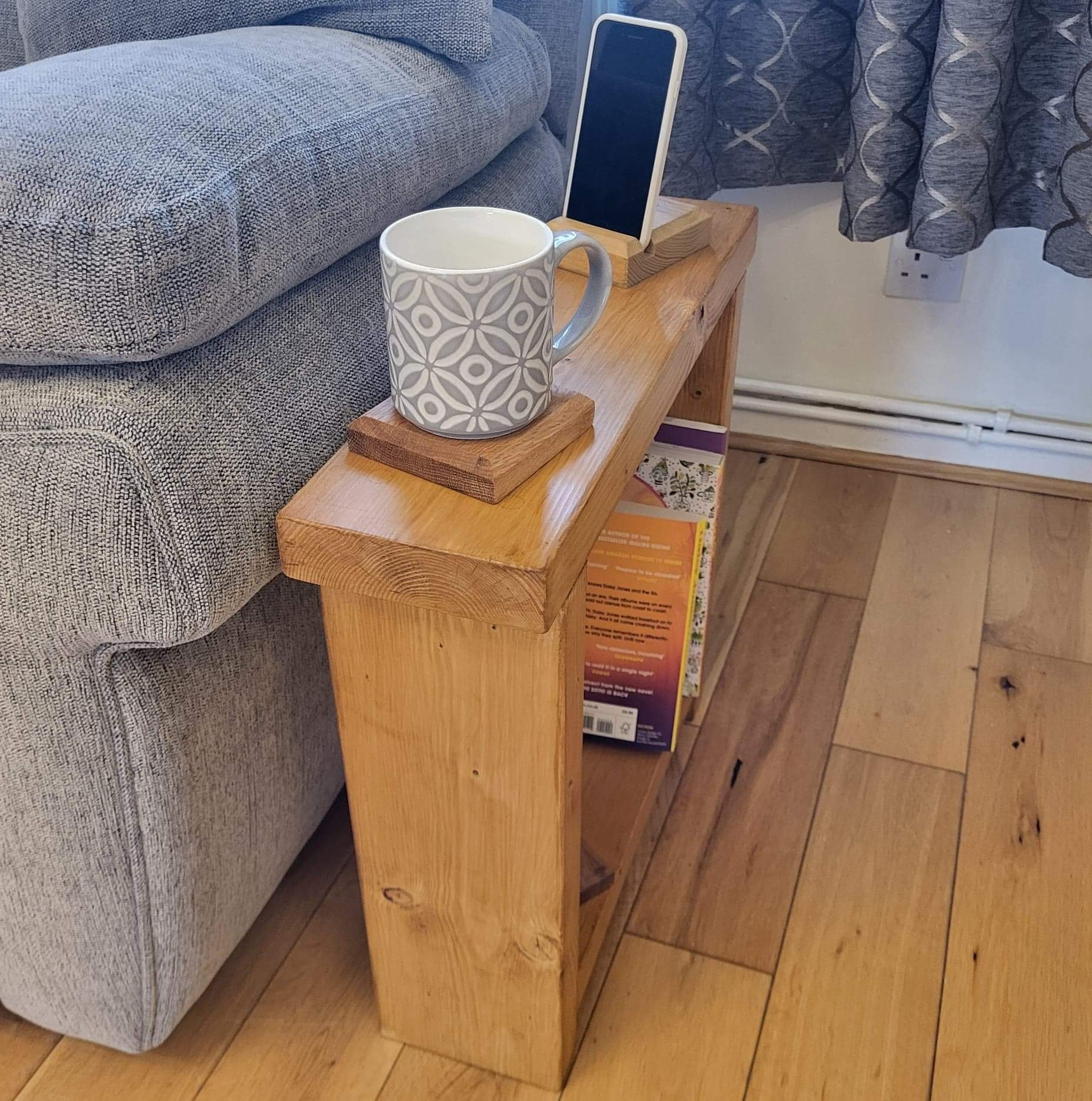Narrow Sofa End Table Etsy UK