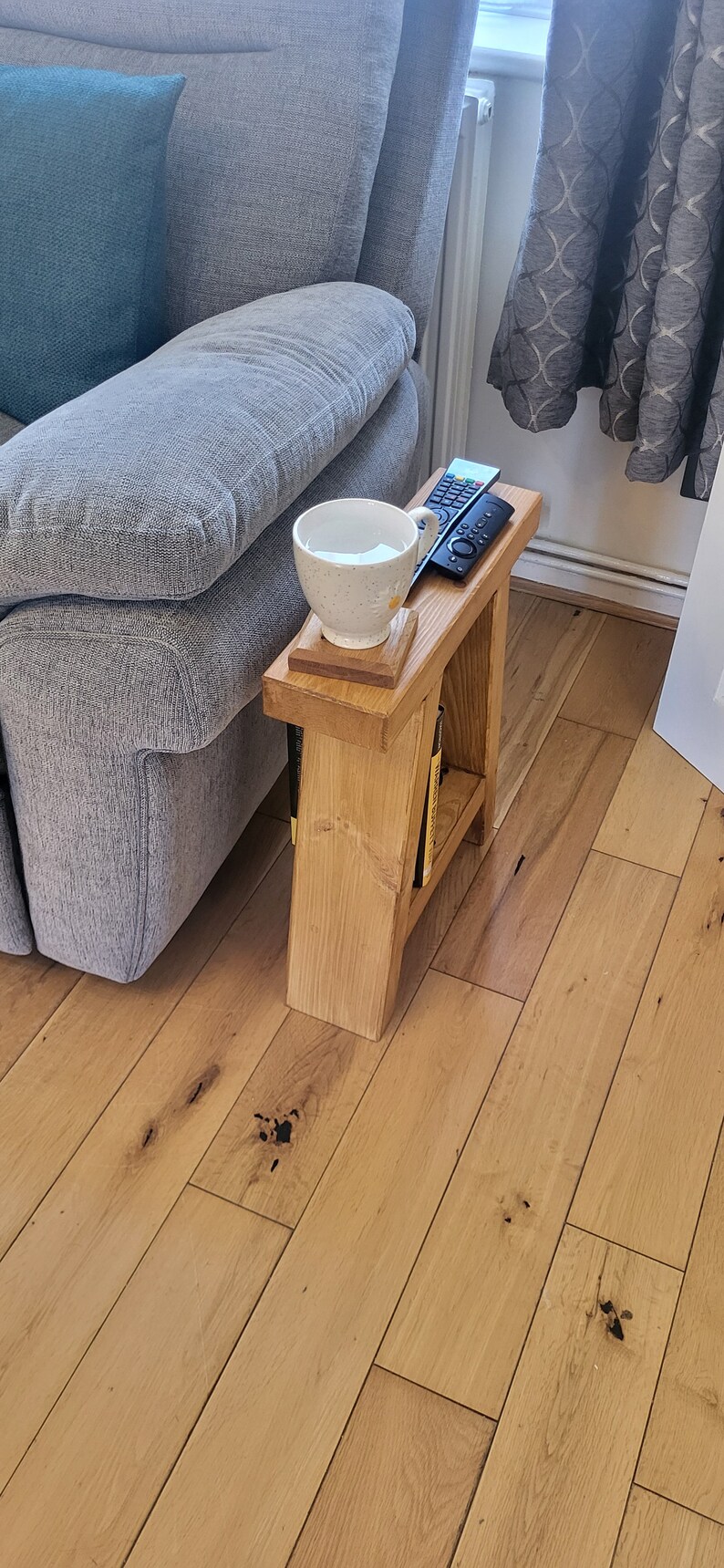 Narrow Sofa End Table Aframe Etsy UK