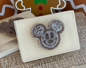 Mickey Head Gingerbread Soap
