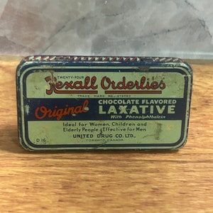 Rexall Pfleger Schokolade Abführmittel Dose