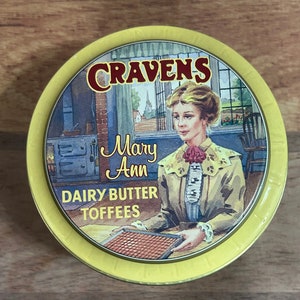 Cravens dairy butter toffee tin
