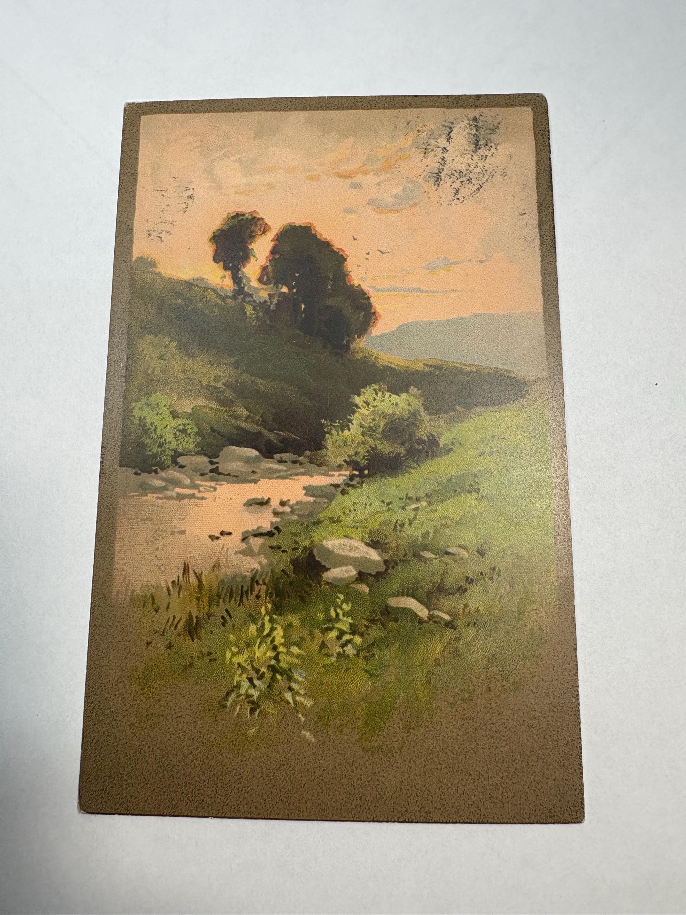Antique austrian postcard
