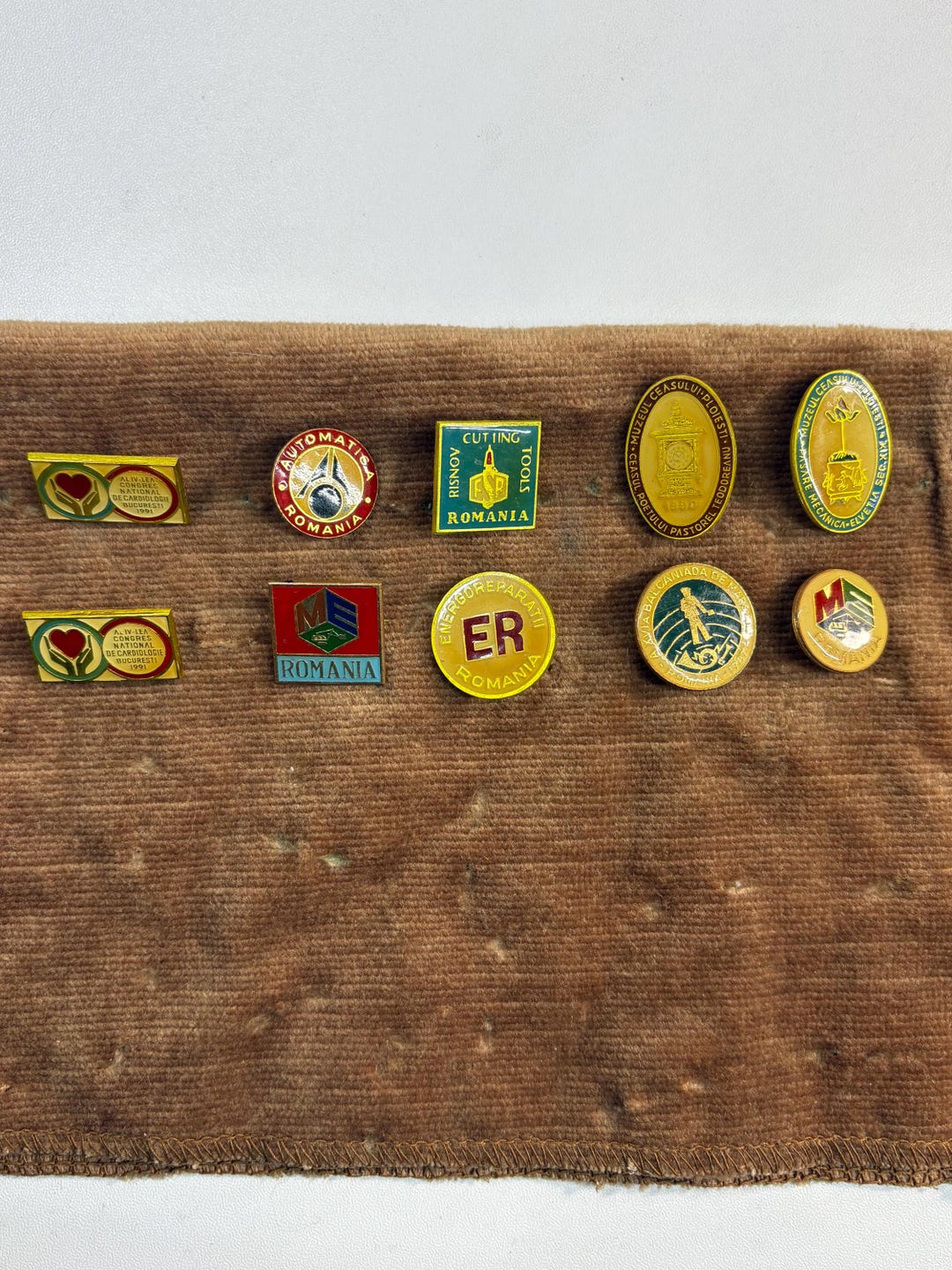 Vintage Romanian Lapel Pin Set, 1980s-90s, Set of 10 - Etsy