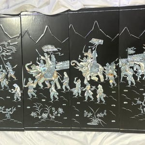 Vietnam lacquer panel - Etsy 日本