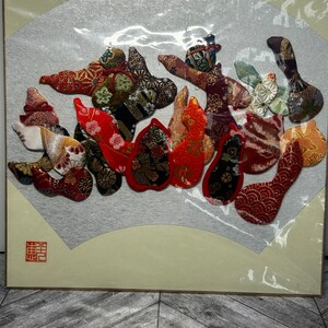Chinesische 3D Seidenkunst