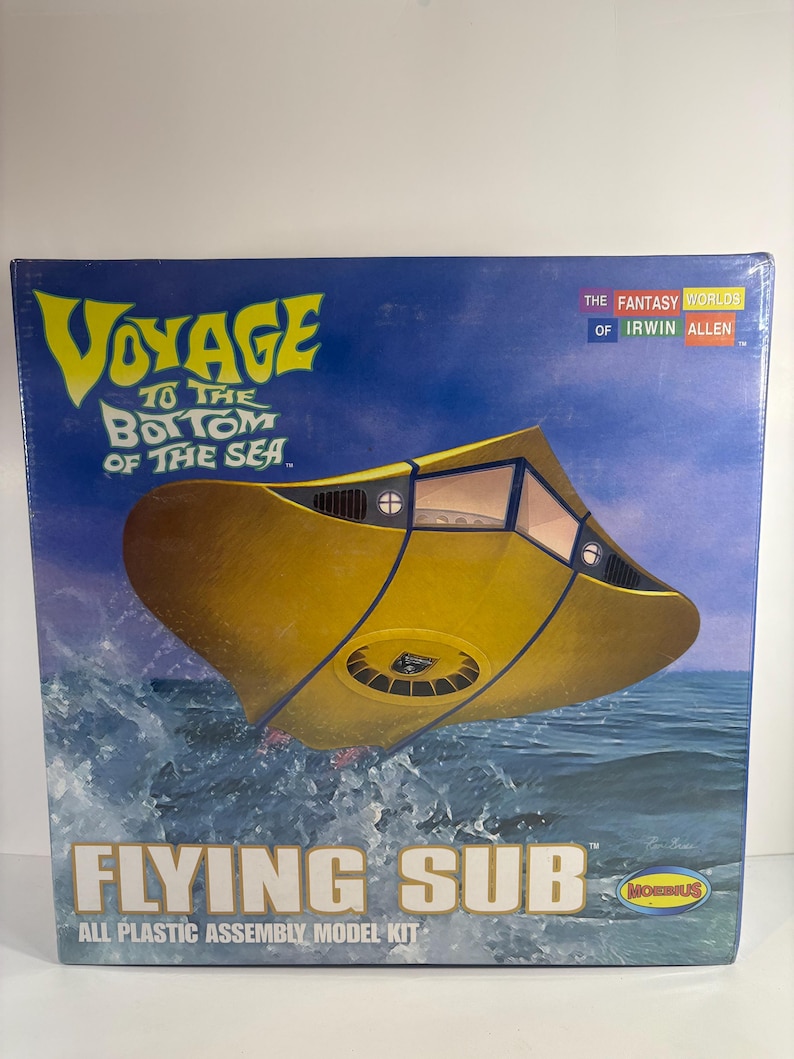 Flying Sub Model Kit From “voyage Under the Sea “ (sealed) - Etsy