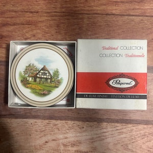Deluxe pimpernel coasters