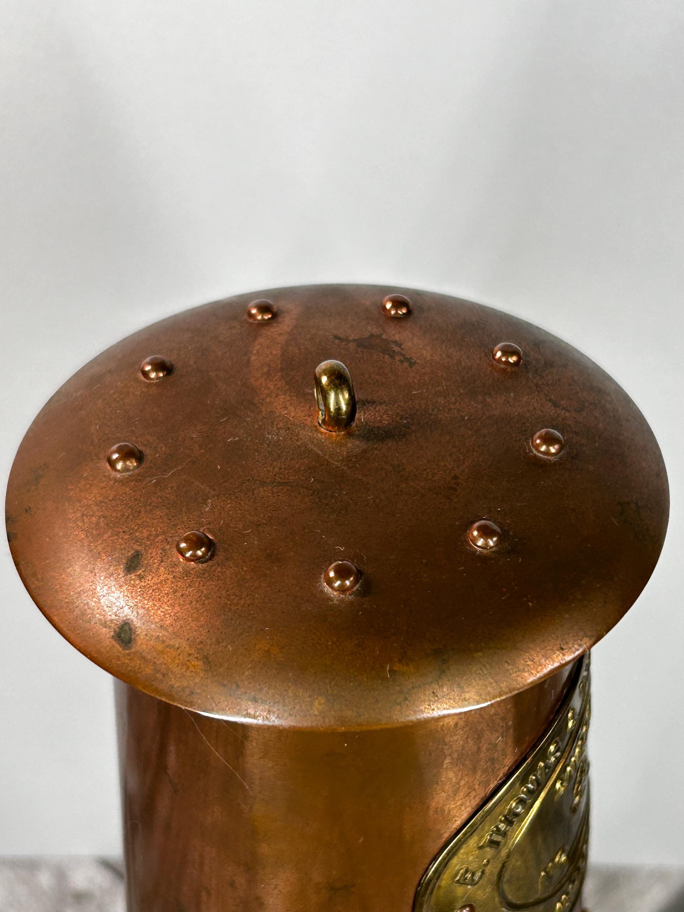 Vintage E Thomas & Williams Brass Welsh Miners Lamp - Etsy UK