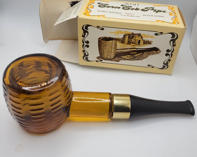 Avon Corn Cob Pipe Spicy After Shave Full 1973 3oz 85 Ml Montreal New