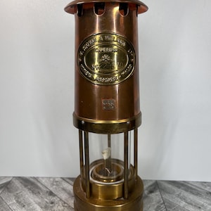 E Thomas and Williams Miners Lamp - Etsy