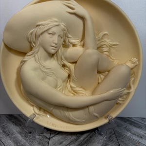 Plato de coleccionista vintage “erato” de sergio benvenuti