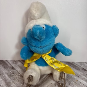 Vintage 1980 ice capades smurf stuffy