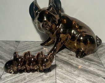 滑石 母豚と子豚の置物 0117o44 滑石 母豚と子豚の置物 0117o44 楽天