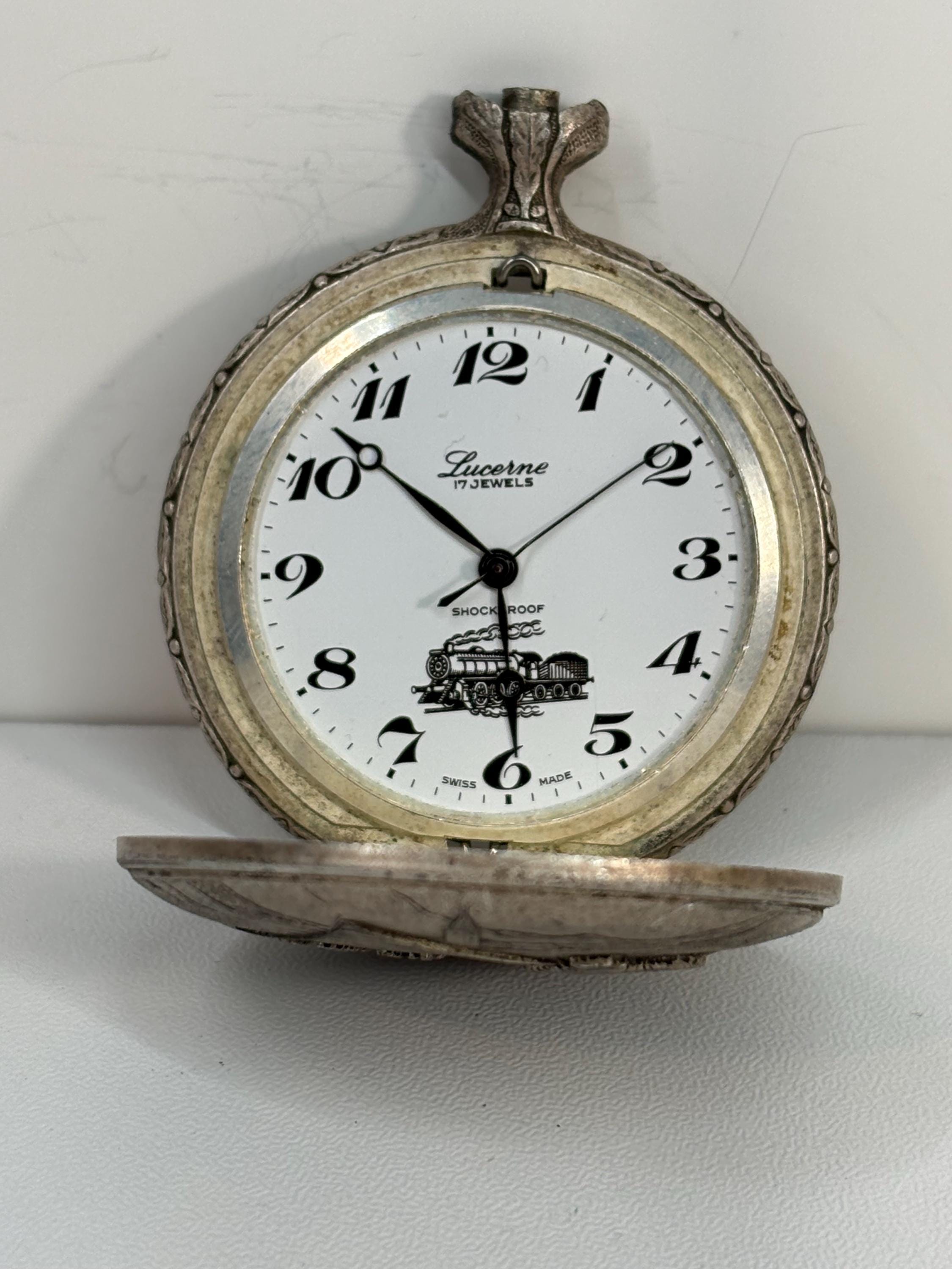 Lucerne Swiss 17 Jewel Pocket Watch (parts or Restoration) - Etsy