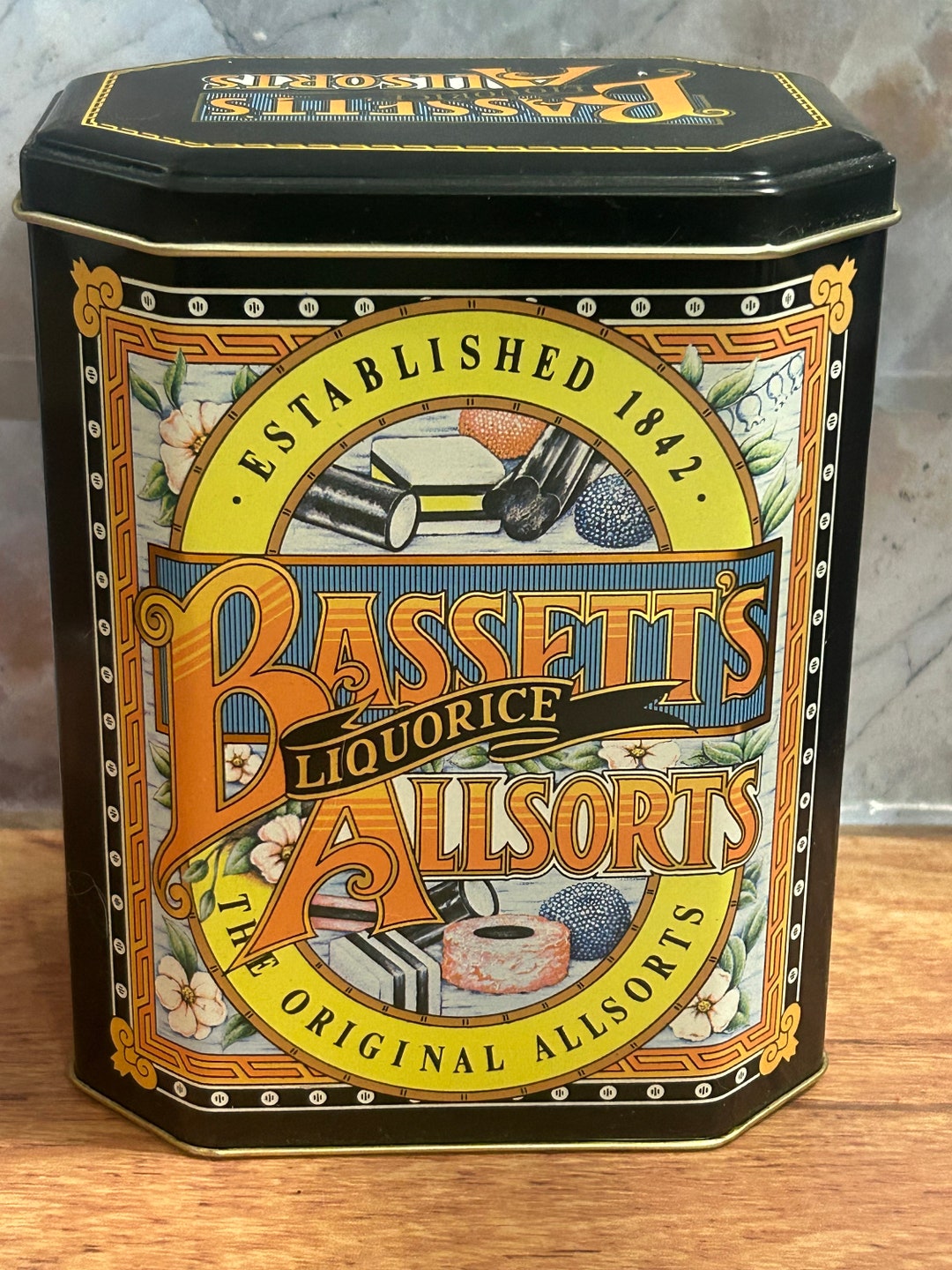 Bassetts Allsorts Liquorice Tin Etsy