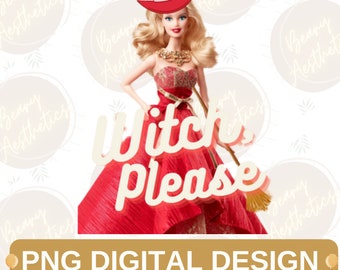 Witch Please Png, Camicia Png, Halloween Funny Png, Uso commerciale Png, Spooky Season Png