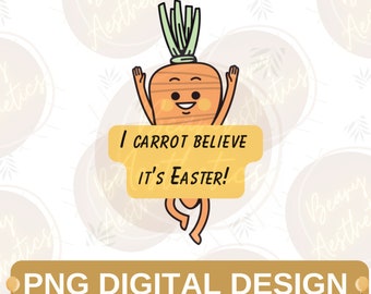 I carrot believe its Easter Png, Easter Bunny Png, Holiday Png, Funny Bunny Png, Easter Png, Commercial Use Png