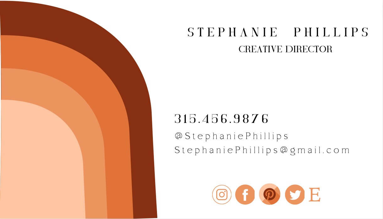 Simple Editable Business Card Templet I Neutral Printable Business Card I Modern Business Card Templet I Canva Business Card Templet I