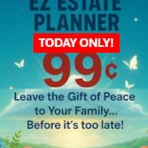 EZ Estate Planner zapewnia spokój ducha Twoim bliskim, ostatnie życzenia, organizator majątku rodzinnego, przewodnik po planowaniu końca życia.
