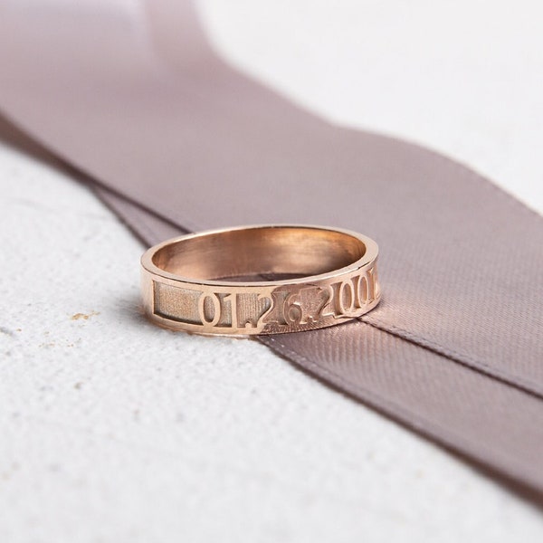 Date Ring Etsy