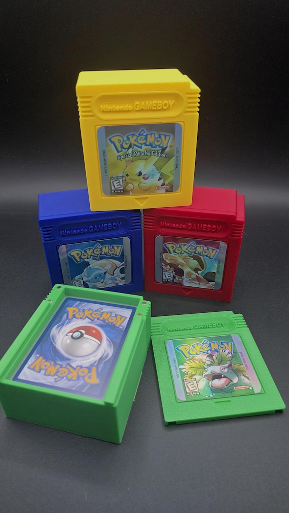 Gen 1 Pokmon Deck Box  TCG & Top Loader Storage (large, Medium and Small)  - Etsy