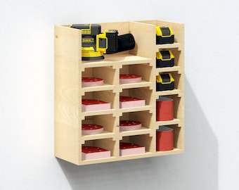 Orbital Sandpaper Organizer | Sander & Sandpaper Storage Racks - Digital Download