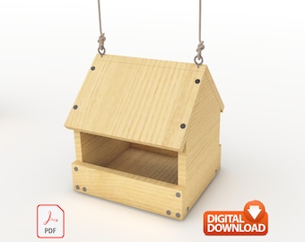 Kit Nichoir Oiseaux à Construire Kit 2 Nichoirs à Oiseaux En Bois à Peindre - DIY Enfant Cabane Enfant Exterieur